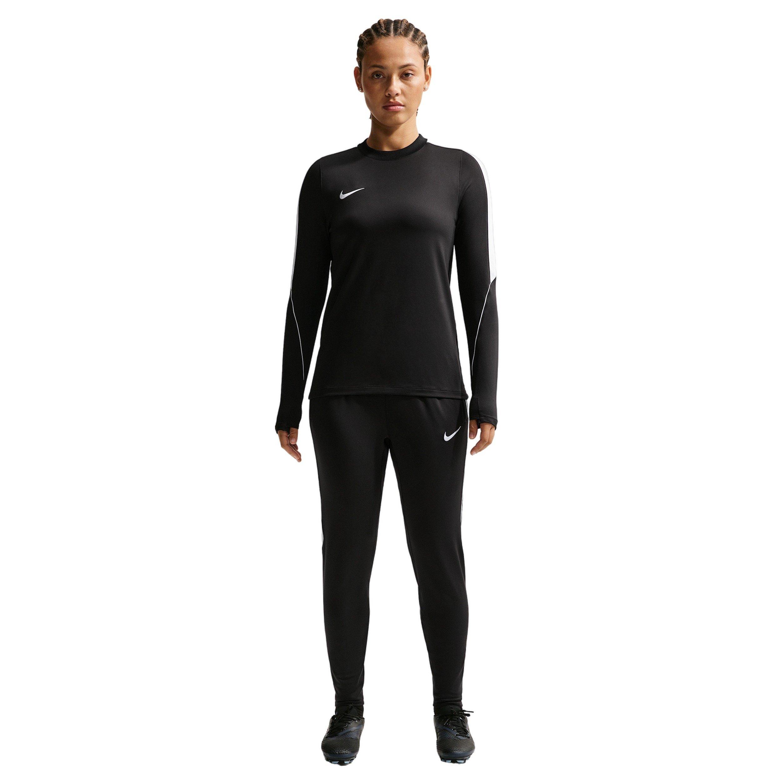 Nike Women's Strike Dri-FIT Soccer Knit Pants - Black/White - BLACK/WHITE